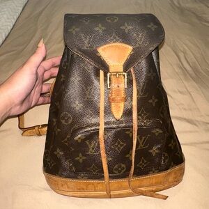 Louis Vuitton Monogram Montsouris MM Backpack